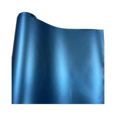 Imagem de Filme Vinílico Cromado Fosco Em 14 Cores, Adesivo Para Carro Sem Bolha