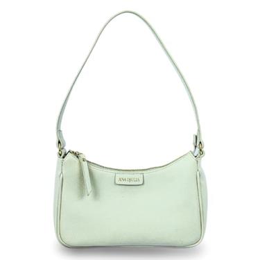 Imagem de Bolsa Baguete Essenza | Couro Legítimo (Off-white)