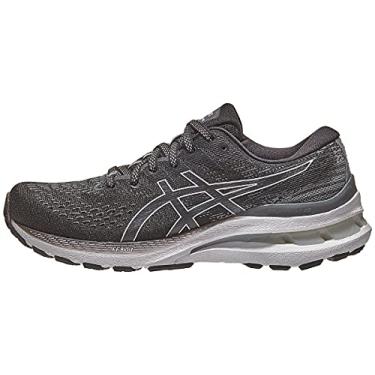 Imagem de ASICS Women's Gel-Kayano 28 Running Shoes, 7, Black/White
