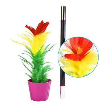Imagem de Magic Wand to Flower Trick Feather Bloom Illusion Toy - yiweisai