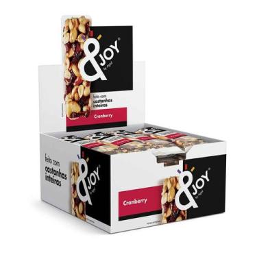 Imagem de Barra de Cereal sabor Cranberry Display 12un de 30g - &Joy
