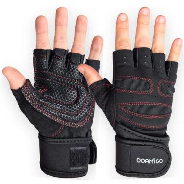 Imagem de Luva Para Academia Musculação Cross De Treino Treinar Masculina Femini