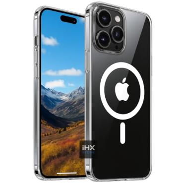 Imagem de [Capa Mag-safe para iPhone 15 Pro Max] Capinha Clear Case Magnetica Premium com Proteção de Câmera Compatível com Mag-safe, Transparente e Resistente a Riscos e Anti Impacto