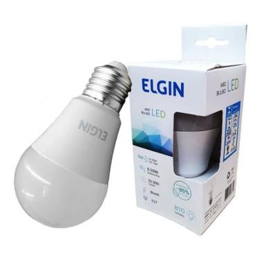 Imagem de Lâmpada Bulbo Led A60 9w Bivolt E27 Frio 6500k - ELGIN, 110V/220V