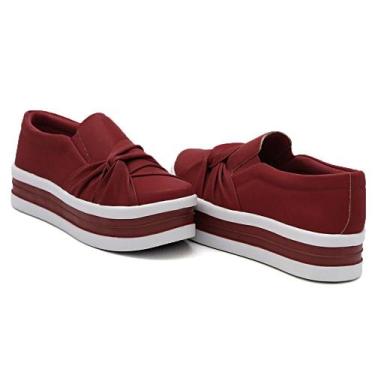 Imagem de Tênis Slip On Casual Yoyo Store Elástico Lateral Detalhe em Laço e Sol