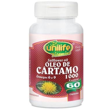 Imagem de Óleo De Cartamo 1200Mg Com 60 Cápsulas Unilife