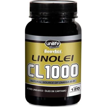 Imagem de Linolei Cl 1000 Óleo De Cártamo 120cap