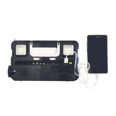 Imagem de Luminaria Solar Radio Fm Lanterna Cartao De Memoria