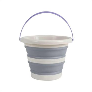 Imagem de Balde Retrátil De Plástico 5 Litros Multiuso Simplo