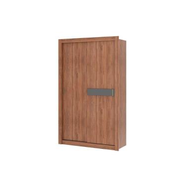 Imagem de Guarda Roupa 2 Portas De Correr E 2 Gavetas Vivacce 835  Freijo Ou Freijo C- Cinza - Carraro