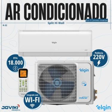 Imagem de Ar Condicionado Split Hi Wall Elgin Eco II Connect Inverter 18.000 Btu