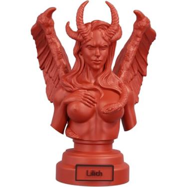 Imagem de Estátua Busto Lilith (Cor Sanguis Obscurus)