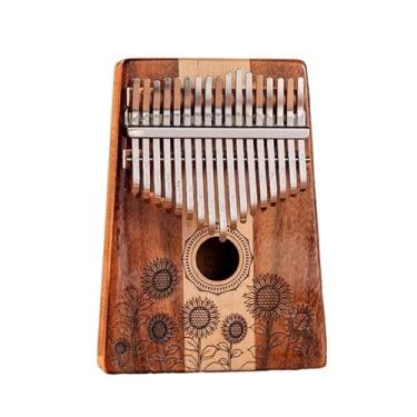 Imagem de Piano de polegar 17 teclas kalimba adequado para iniciantes kalimba profissional