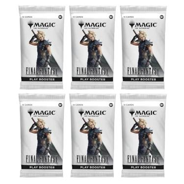 Imagem de 6 Packs Magic The Gathering Play Booster Pack Lot MTG Final Fantasy