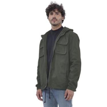 Imagem de Jaqueta  Sarja Parka Masculina em Algodão Estilo Casual-Masculino