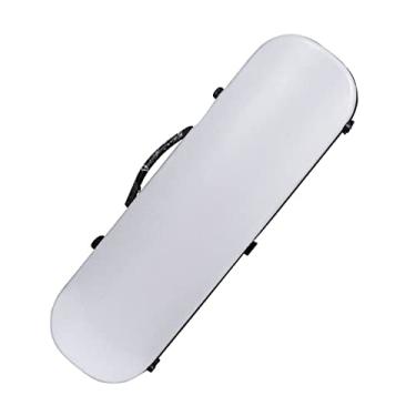 Imagem de Estojo Para Violino Retangular Tamanho 4/4 Estojo Rígido Para Violino Em Fibra De Carbono Com Alça Ajustável Estojo Para Transporte Tamanho Completo Estojo de Violino (Color : 04)