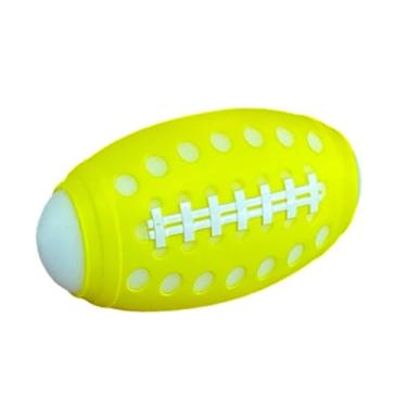 Imagem de menolana Mini Bola de Futebol para Piscina Infantil - Equipamento Portátil e Leve - Mini Bola Esportiva de 8,8 cm (3,46 polegadas) para Parques Aquáticos, Amarelo