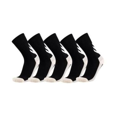 Imagem de Meias Antiderrapantes Unissex (5 Pares) Para Futebol, Rugby, Basquete,