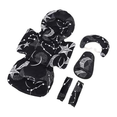 Imagem de Garosa Almofada de Resfriamento para Carrinho de bebê, Tapete Macio de Poliéster Respirável Com Capa Removível para Mesa de Troca de Berço de Carrinho Infantil, Suporte Ergonômico para Torso de bebê