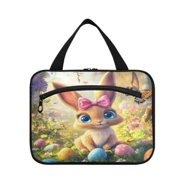 Imagem de Burbuja Uma linda bolsa de higiene pessoal de viagem para mulheres, bolsa de higiene pessoal impermeável para pendurar organizador de cosméticos para acessórios de higiene pessoal, M, Como na imagem