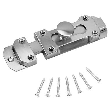 Imagem de Fechadura de porta, trava de parafuso, deslizante com parafusos, deslizante para banheiro, banheiro, quarto, móveis, portão de janelas