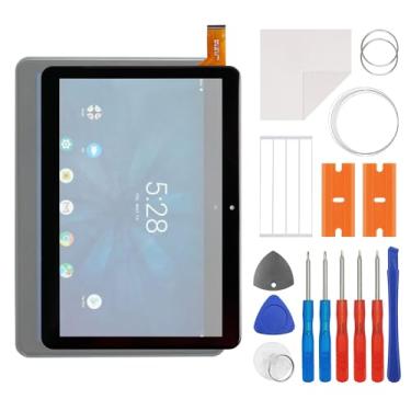 Imagem de SWARK Substituição da lente do painel externo de vidro frontal + OCA compatível com ONN ONA19TB003 é compatível com ONN ONA19TB003 100005208 Tab-25.7 cm com kit de reparo