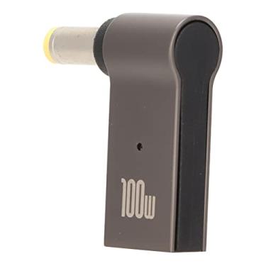 Imagem de RiToEasysports Laptop Laptop USB Tipo C Fêmea I Adapper DC Adaptador 100w da Fonte de Alimentação Fabing para Escritório/estudo, Material Durável (5,5 * 2,5 mm)