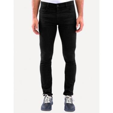 Imagem de Calça Reserva Jeans Skinny Color Five Pockets Preta-Masculino
