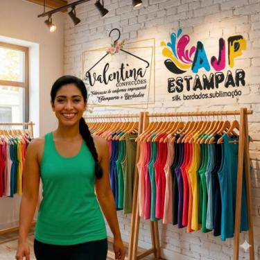 Imagem de Regata Dry Fit Feminina / Academia / Esportes / Tecidos Leves / Fitnes