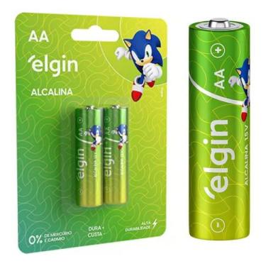 Imagem de Pilha alcalina pq aa cartela 2un - ELGIN