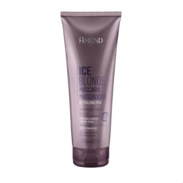 Imagem de Amend mascara matizadora ice blonde 250g - 1273