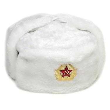 Imagem de Chapéu branco exército russo, Branco, LG