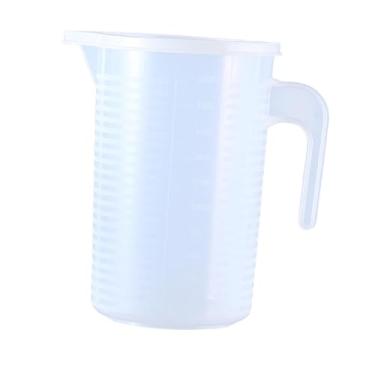 Imagem de Generic Copo medidor ao calor com marcações em ambos os lados, utensílio de cozinha para medir líquidos como leite, farinha e óleo, 2000ml