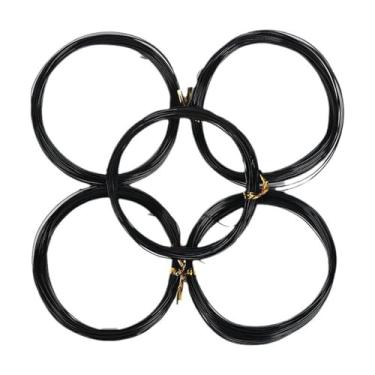 Imagem de Laços de torção para plantas resistentes, fio de jardim macio de comprimento duplo de 10 m para suporte de plantas - fios de treinamento flexíveis pretos para tomates, trepadeiras, árvores - Garde