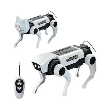 Imagem de Brinquedo Robô Cão Mecânico Com Controle Remoto Para Crianças, Conjunt