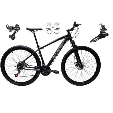 Imagem de Bicicleta Aro 29 KSW XLT 24v Shimano Freio Hidráulico Suspensão Dianteira MTB Alumínio-...