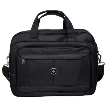 Imagem de Pasta De Trabalho Masculina Executiva Para Notebook Reforçada Impermeável Em Poliéster - Plus - Yin`s Ys33025