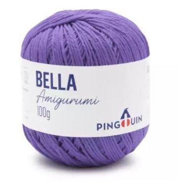 Imagem de Fio bella amigurumi cor 1429 volatil 203 metros 100 gramas pingouin