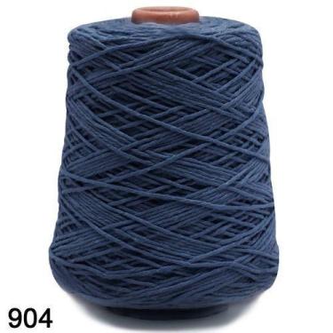 Imagem de Barbante EuroRoma 600g Fio 6 Cor 904 Azul Marinho - 610 Metros