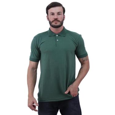 Imagem de Camisa Gola Polo Masculina Malha Piquet 50% Algodão 50% Poliéster Penteado Rentex MXD Conceito-Masculino