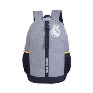 Imagem de Mochila Esportiva Escolar Futebol Real Madrid Oficial-Unissex