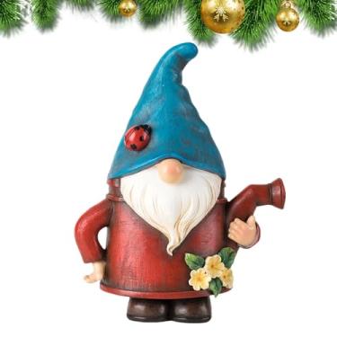 Imagem de Vasos de flores de gnomo ao ar livre, plantador de gnomo | Vasos para plantadores anões de resina,Vasos de flores suculentos bonitos do bonsai do cacto do plantador para a decoração interna da mesa