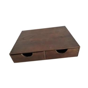 Imagem de Ｂｅｓｇａ Organizador de mesa com gaveta deslizante para cafeteira, suporte para máquina de café, porta-cápsulas para balcão de bar ou casa.