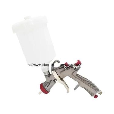 Imagem de Pistola De Pintura R500 Com Bico De 1.3mm, LVLP, Alimentação Por Gravi