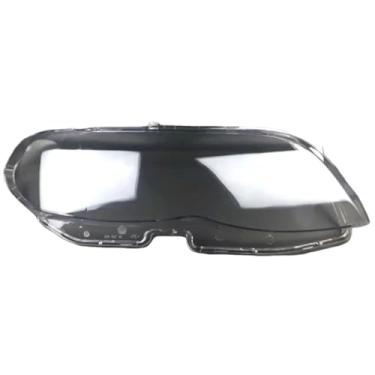 Imagem de Lente do farol dianteiro do carro de vidro escudo automático farol abajur cabeça luz capa da lâmpada Compatível Com bmw x5 e53 2004-2006(Right)