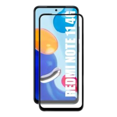 Imagem de [GL CASES] Película Para Xiaomi Redmi Note 11 4G Vidro Temperado Anti Impacto Risco 3D 9H Pelicula Xiaomi Redmi Note 11 4G Protetor De Tela Com Cobertura Total + Kit De Limpeza