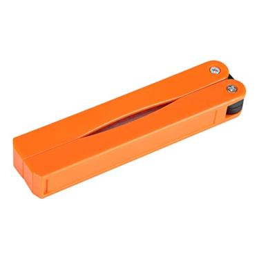 Imagem de Naroote Pedra de Amolar Portátil Dupla Face 400/600# Diamante para Ferramentas de Cozinha, Camping e Caminhadas (Amarelo)