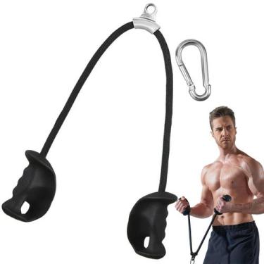 Imagem de Puxador Corda Triceps Biceps Pegada Anatomica Treino Superiores Academ