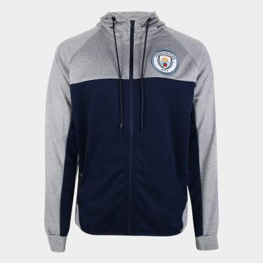 Imagem de Jaqueta Manchester City SPR C/ Capuz Masculina-Masculino