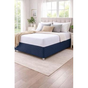 Imagem de Saia Para Cama Box Com Elástico Várias Cores e Tamanhos - Pascogran St